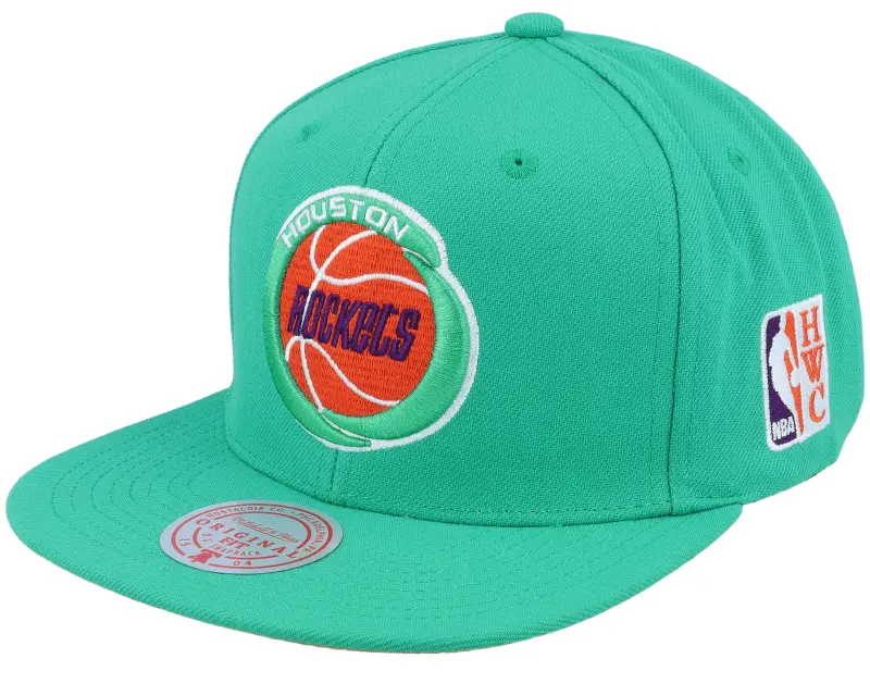 Mitchell & Ness Houston Rockets Desert Green Teal Snapback online