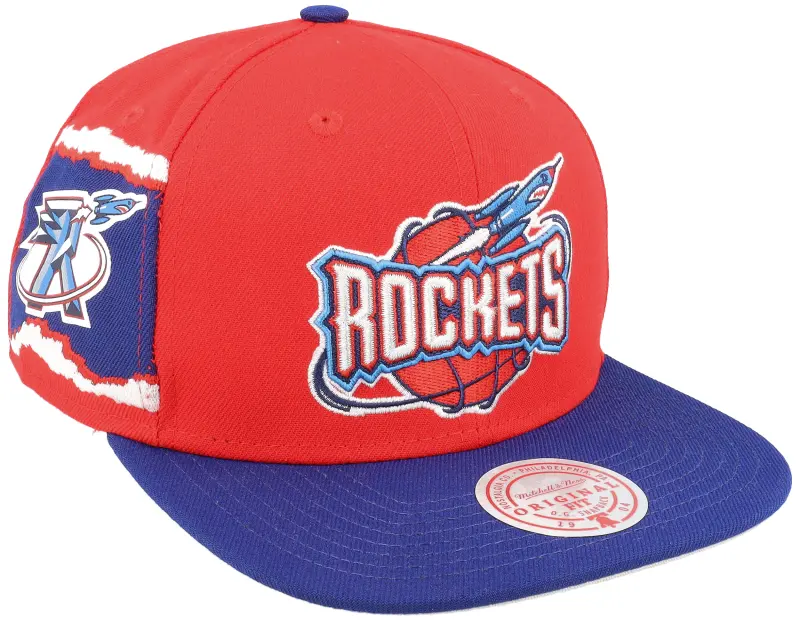 Mitchell & Ness Houston Rockets Jumbotron Hwc Red/Royal Snapback online