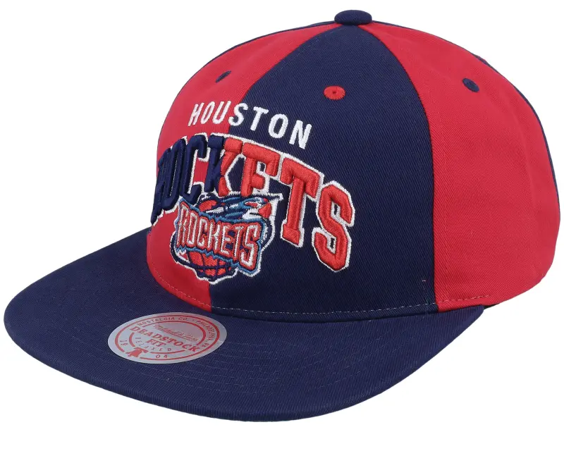 Mitchell & Ness Houston Rockets Pinwheel Of Fortune Navy/Red Snapback online