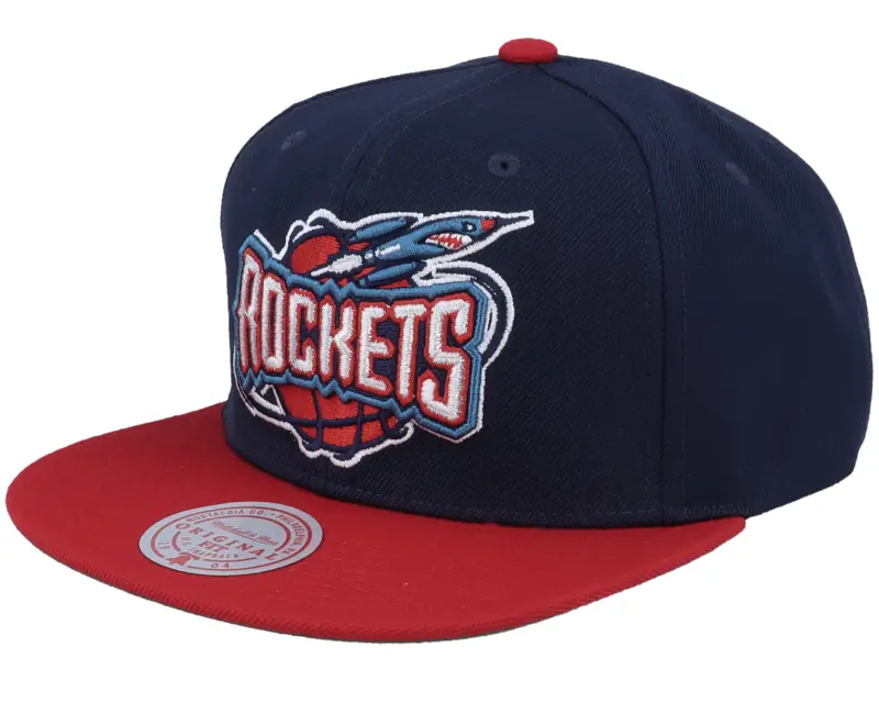 Mitchell & Ness Houston Rockets Team 2 Tone 2.0 Navy/Red Snapback online