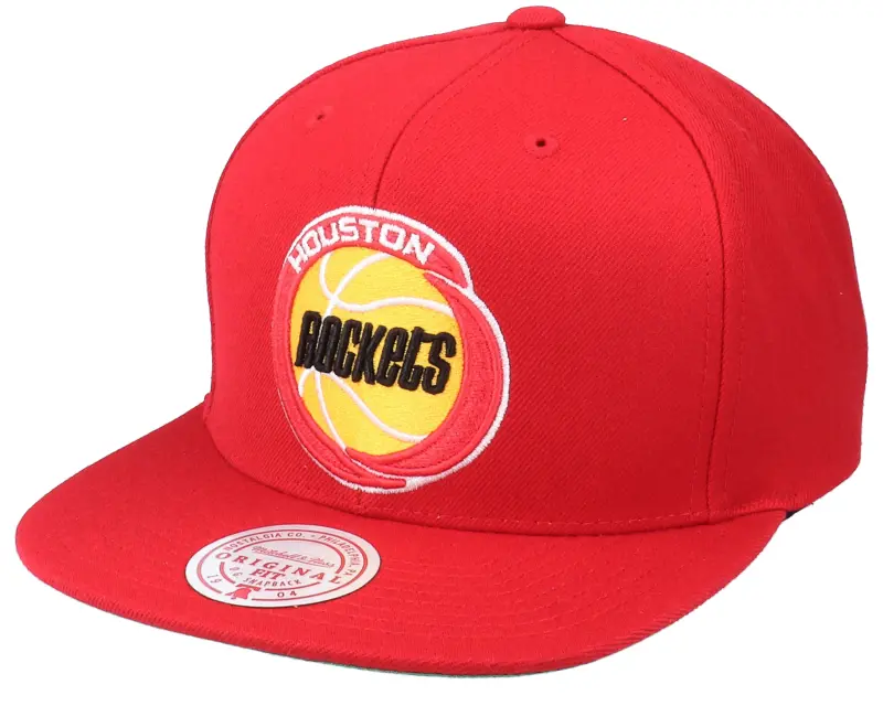 Mitchell & Ness Houston Rockets Team Ground Hwc Red Snapback online