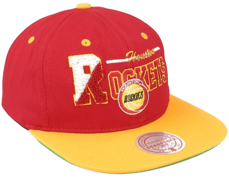 Mitchell & Ness Houston Rockets Varsity Letter Red Snapback online