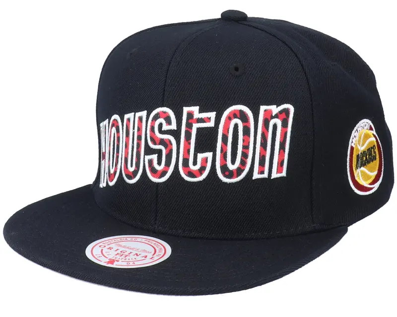 Mitchell & Ness Houston Rockets Wildback Hwc Black Snapback online