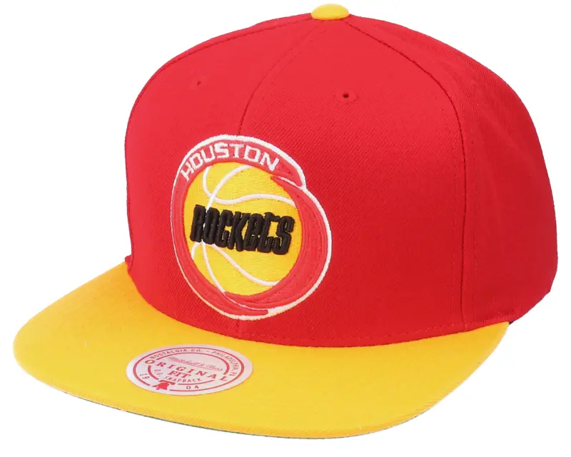 Mitchell & Ness Houston Rockets Wool 2 Tone Hwc Red/Gold Snapback online