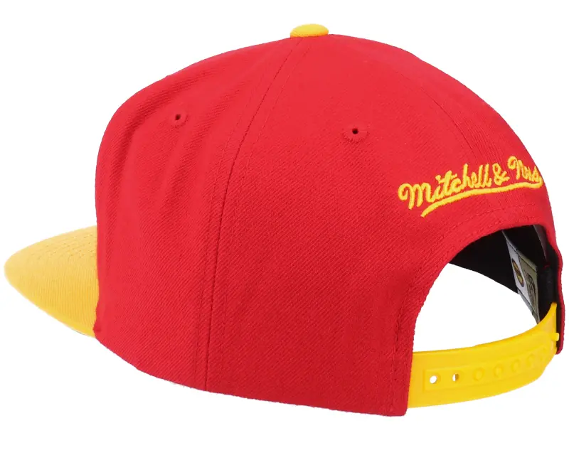 Mitchell & Ness Houston Rockets Wool 2 Tone Hwc Red/Gold Snapback online