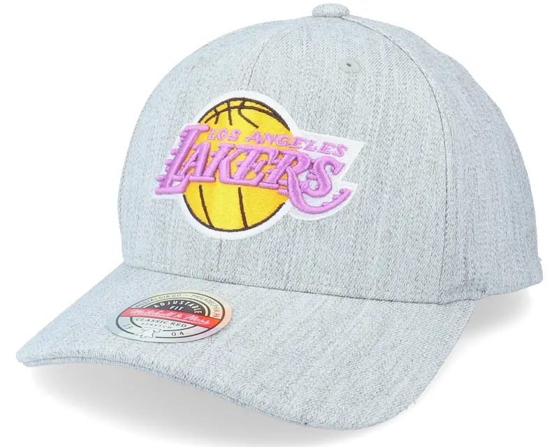 Mitchell & Ness LA Lakers Team Heather Grey Adjustable online