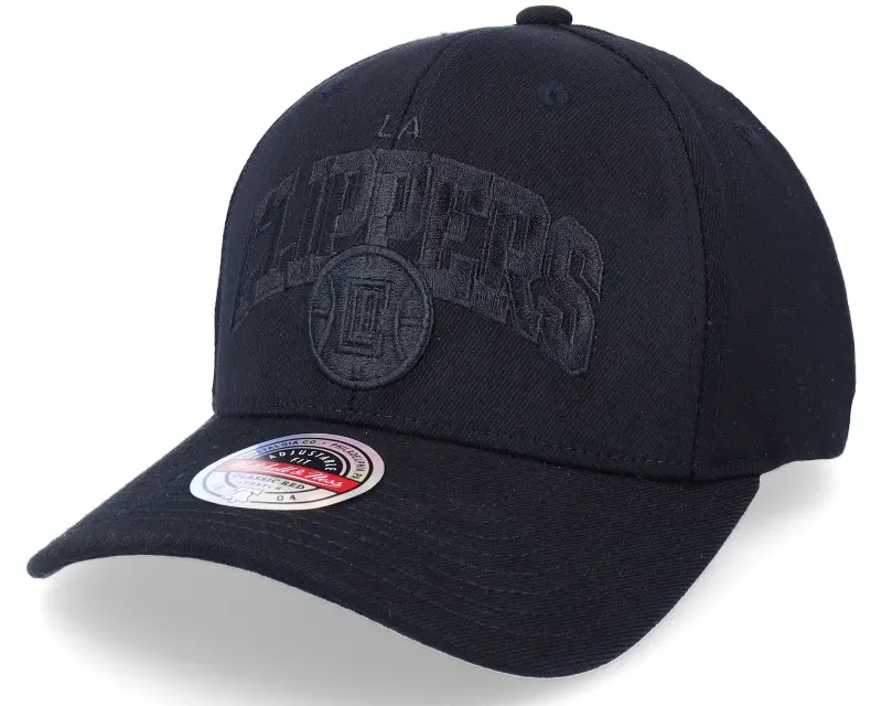 Mitchell & Ness Los Angeles Clippers Black Out Arch Black Adjustable online