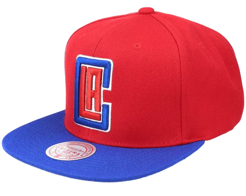 Mitchell & Ness Los Angeles Clippers Team 2 Tone 2.0 Red/Royal Snapback online