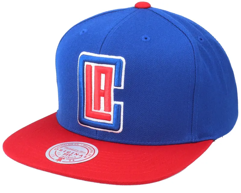 Mitchell & Ness Los Angeles Clippers Wool 2 Tone Red/Black Snapback online