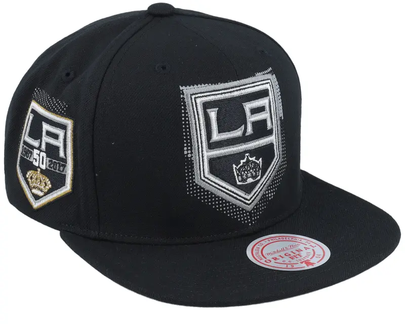 Mitchell & Ness Los Angeles Kings Big Face 7.0 Vintage Black Snapback online