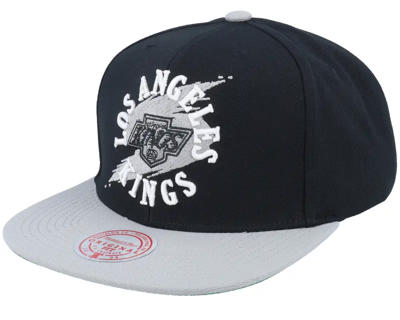 Mitchell & Ness Los Angeles Kings Circle Splash Vintage Black Snapback online
