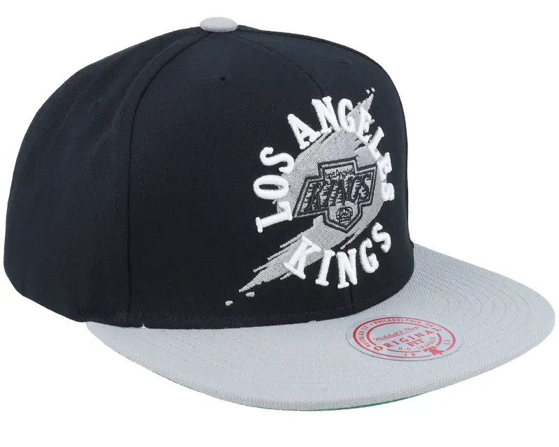 Mitchell & Ness Los Angeles Kings Circle Splash Vintage Black Snapback online