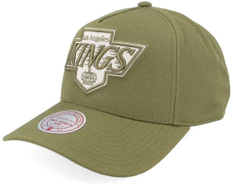 Mitchell & Ness Los Angeles Kings Fashion Pro Vintage Olive A-Frame Adjustable online
