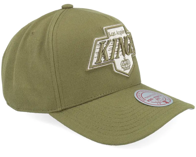 Mitchell & Ness Los Angeles Kings Fashion Pro Vintage Olive A-Frame Adjustable online