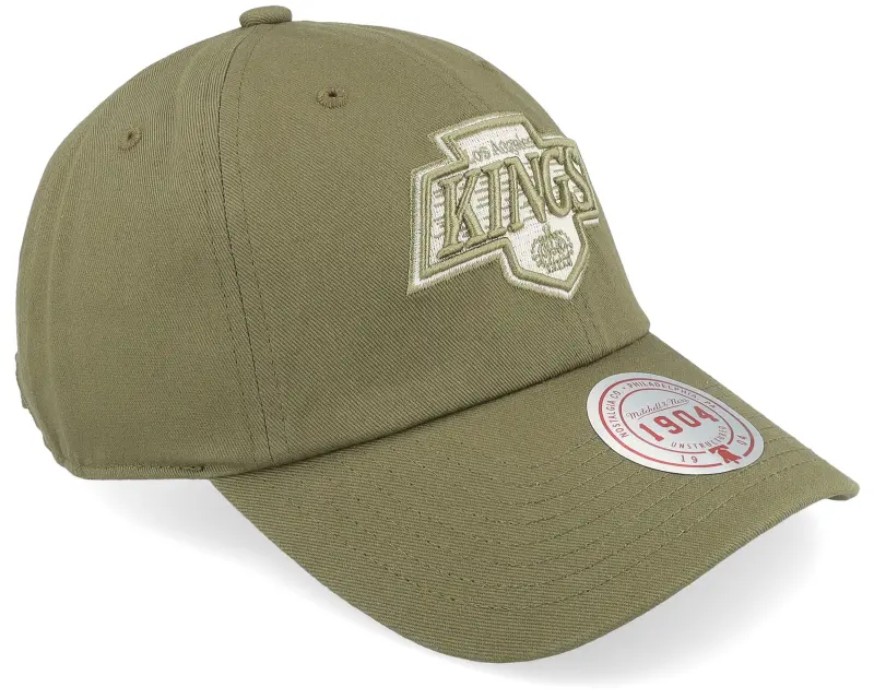 Mitchell & Ness Los Angeles Kings Fashion Vintage Olive Dad Cap online