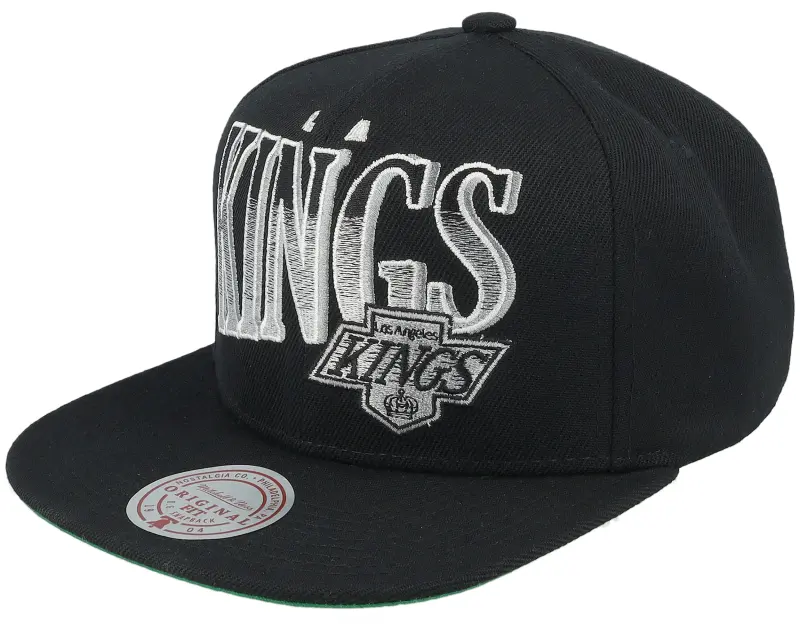 Mitchell & Ness Los Angeles Kings Line Work Vintage Black Snapback online