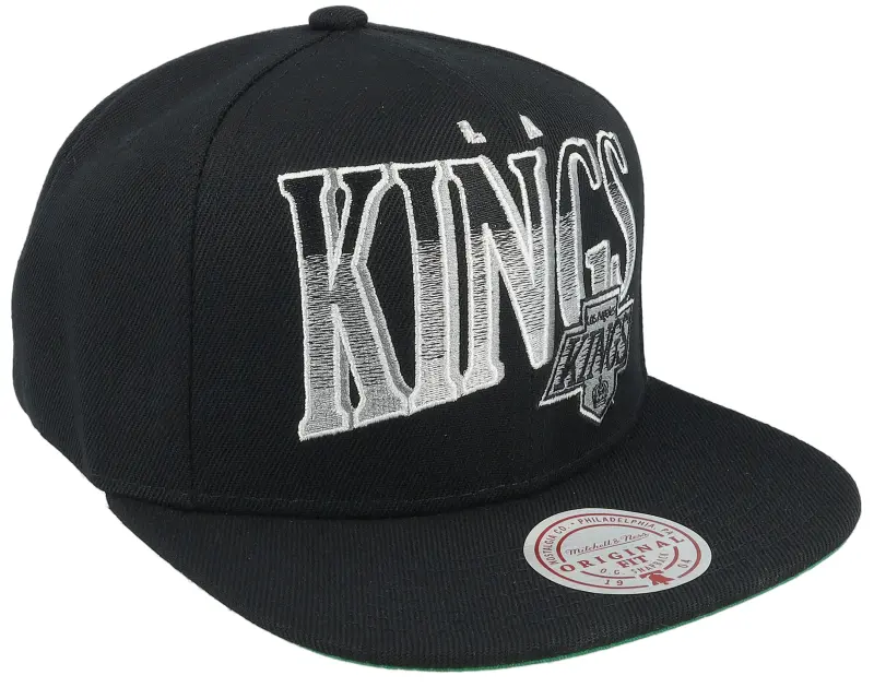 Mitchell & Ness Los Angeles Kings Line Work Vintage Black Snapback online