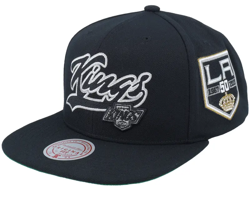 Mitchell & Ness Los Angeles Kings Oversweep Vintage Black Snapback online