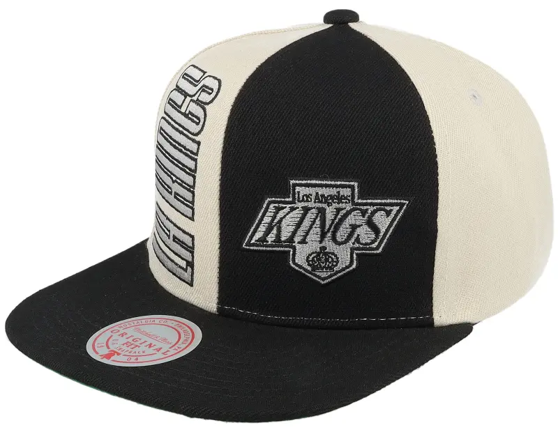 Mitchell & Ness Los Angeles Kings Pop Panel Off White/Black Snapback online