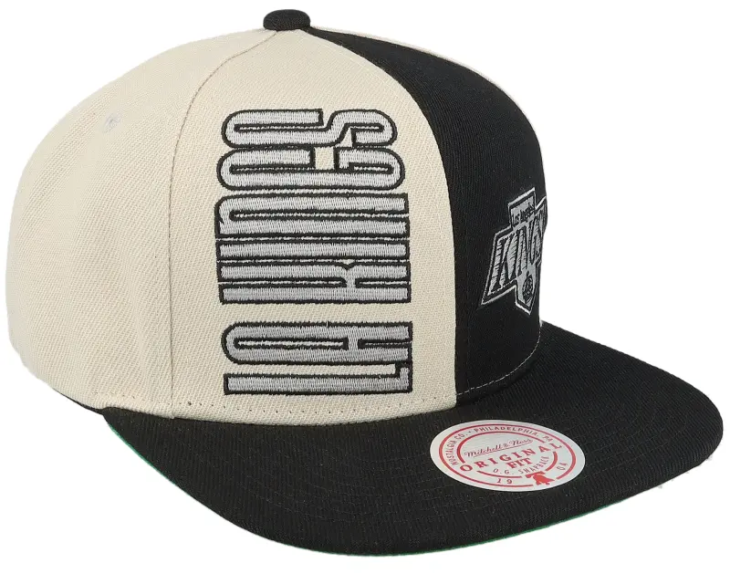 Mitchell & Ness Los Angeles Kings Pop Panel Off White/Black Snapback online