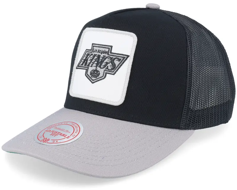 Mitchell & Ness Los Angeles Kings Truck It Vintage Black/Grey A-frame Trucker online