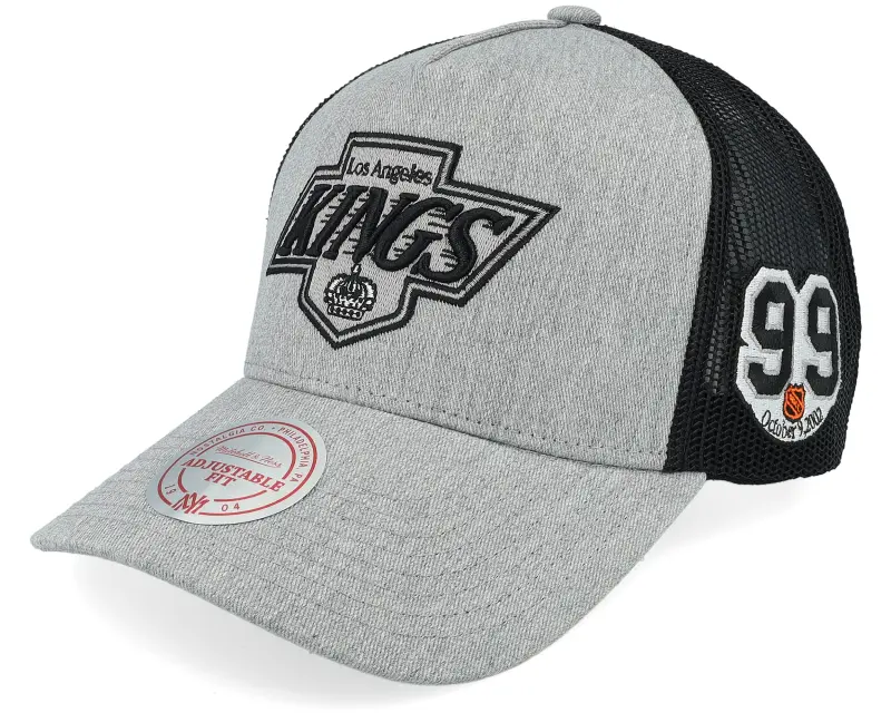 Mitchell & Ness Los Angeles Kings Vintage Grey Heather Trucker online