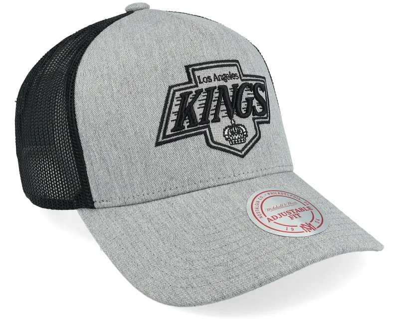 Mitchell & Ness Los Angeles Kings Vintage Grey Heather Trucker online
