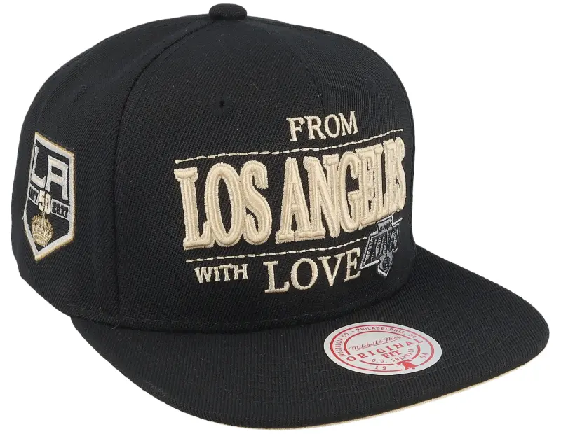 Mitchell & Ness Los Angeles Kings With Love Black Snapback online