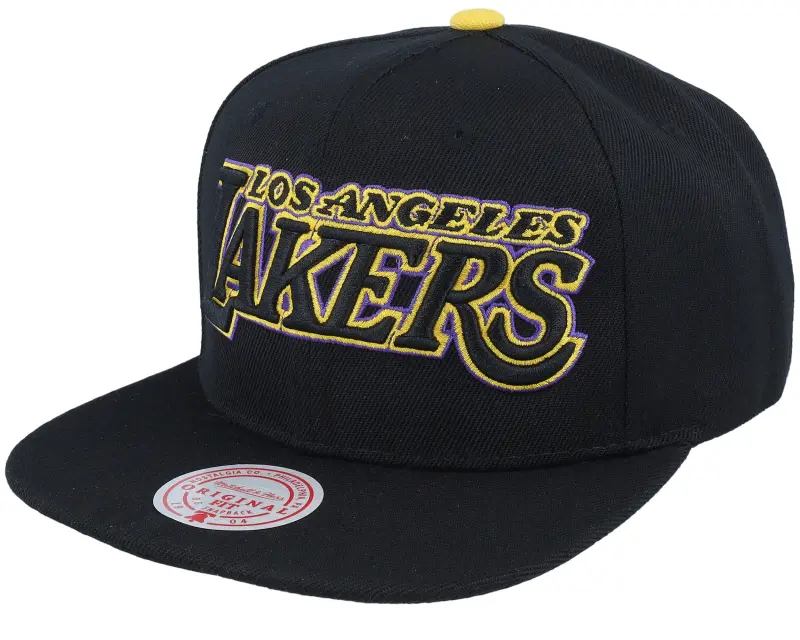 Mitchell & Ness Los Angeles Lakers 13 Draft Hwc Black Snapback online