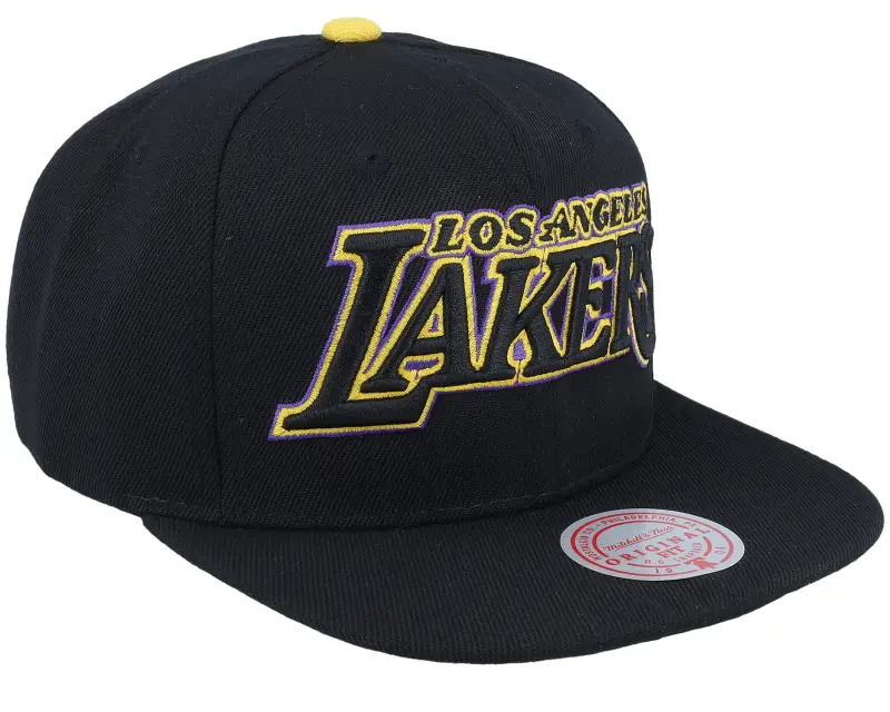 Mitchell & Ness Los Angeles Lakers 13 Draft Hwc Black Snapback online