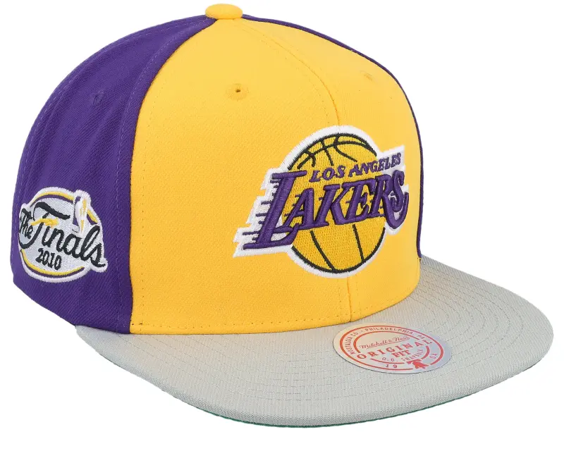Mitchell & Ness Los Angeles Lakers Block Out Purple Snapback online