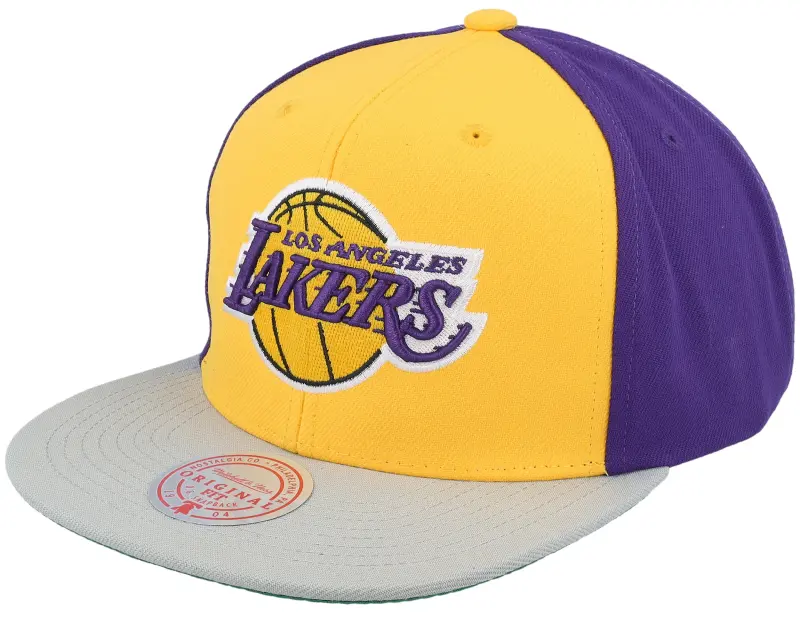 Mitchell & Ness Los Angeles Lakers Block Out Purple Snapback online