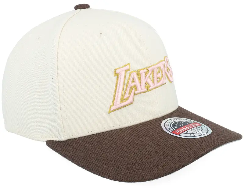 Mitchell & Ness Los Angeles Lakers Blush Sand Classic Red Cream/Brown Adjustable online