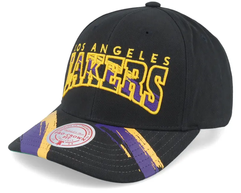 Mitchell & Ness Los Angeles Lakers Brushed Past Ya Pro Black Adjustable online