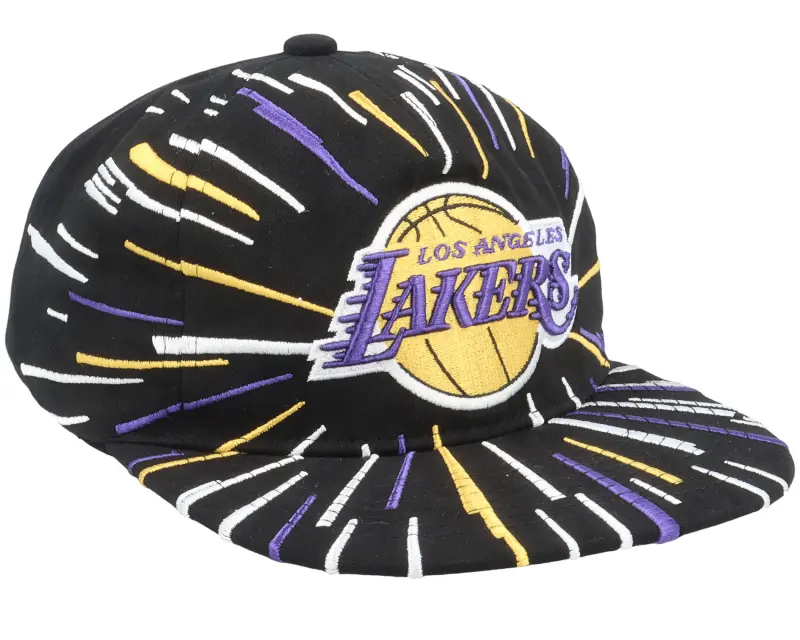Mitchell & Ness Los Angeles Lakers Burst Deadstock Black Snapback online
