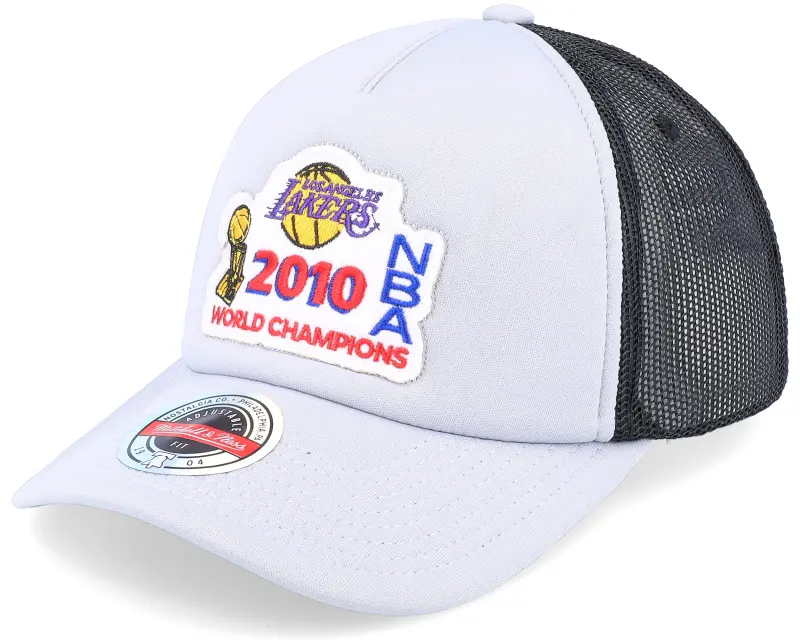 Mitchell & Ness Los Angeles Lakers Championship Light Grey Trucker online