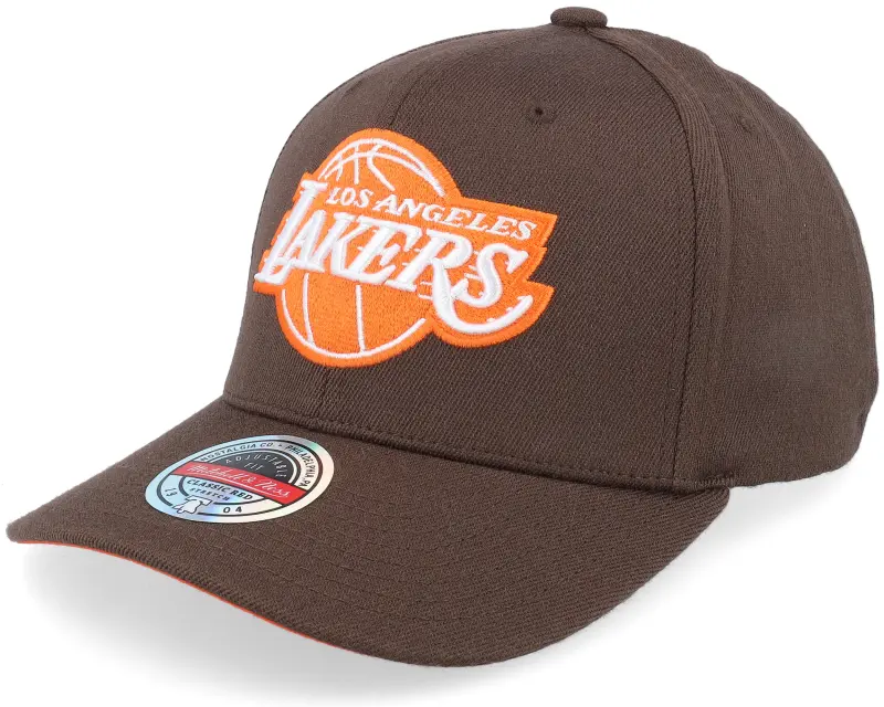 Mitchell & Ness Los Angeles Lakers Classic Brown/Orange Adjustable online