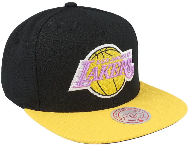Mitchell & Ness Los Angeles Lakers Core Basic Black/Gold Snapback online