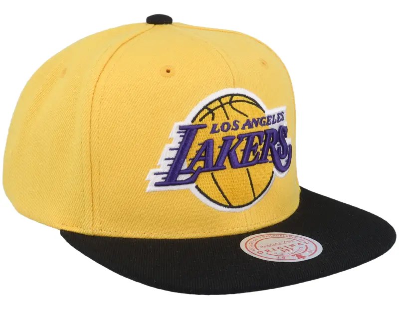 Mitchell & Ness Los Angeles Lakers Core Basics Gold/Black Snapback online
