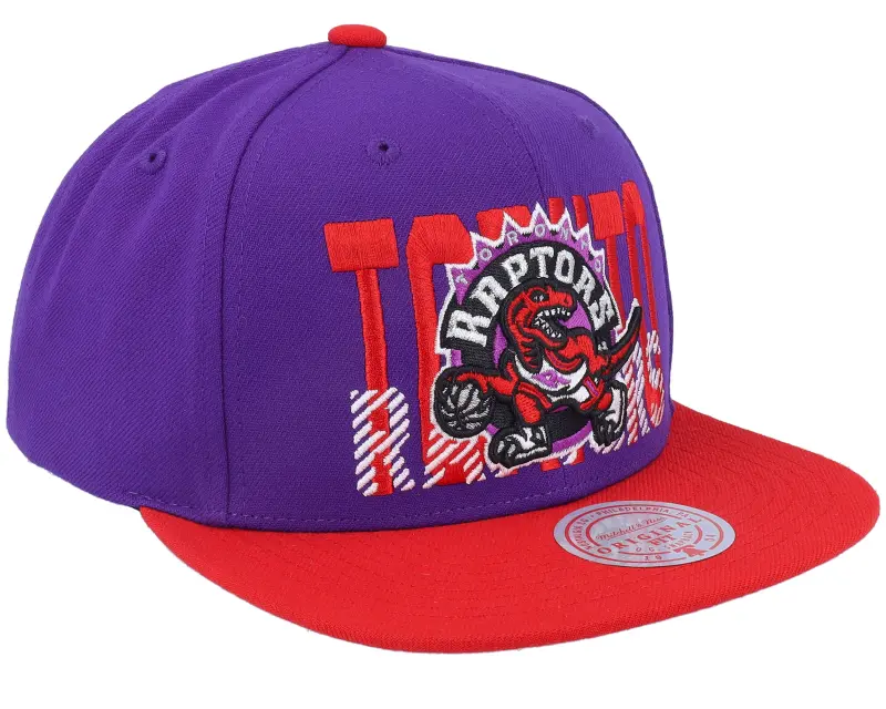 Mitchell & Ness Los Angeles Lakers Cross Check Hwc Purple/Red Snapback online