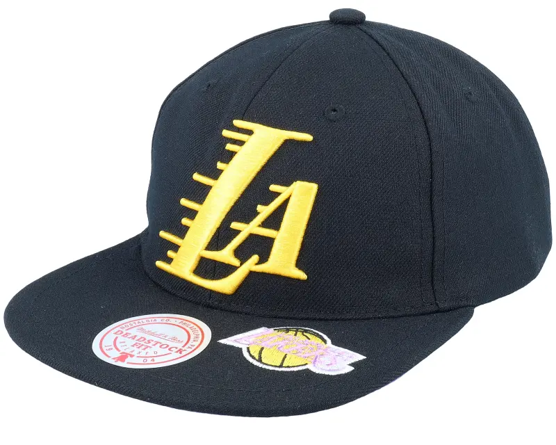 Mitchell & Ness Los Angeles Lakers Dead Remix Deadstock Black Snapback online