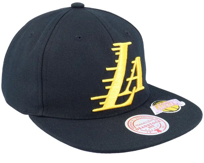 Mitchell & Ness Los Angeles Lakers Dead Remix Deadstock Black Snapback online