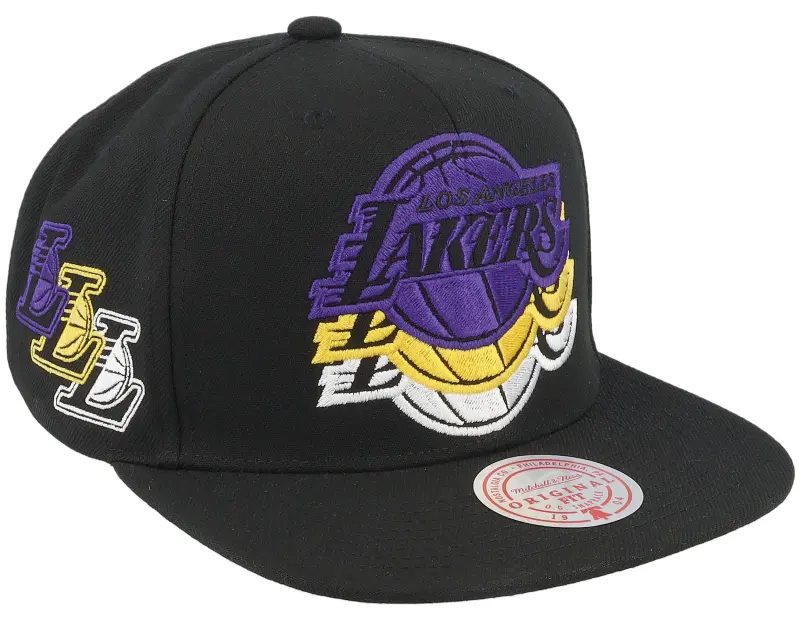 Mitchell & Ness Los Angeles Lakers Drop It Black Snapback online