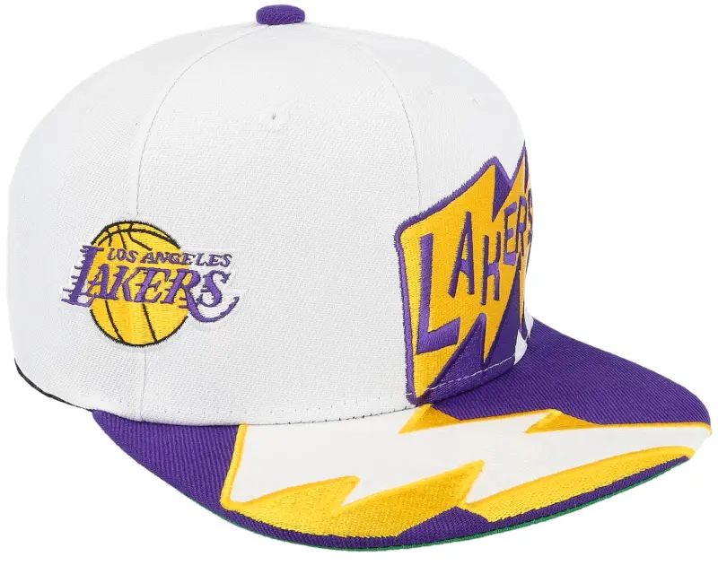 Mitchell & Ness Los Angeles Lakers Fast Times White Snapback online