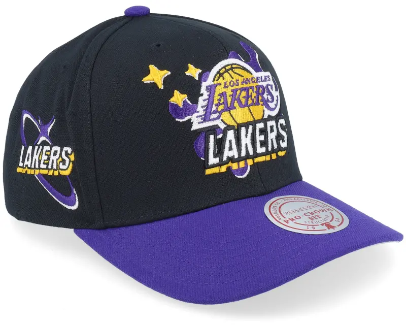 Mitchell & Ness Los Angeles Lakers Groove Drip Pro Black/Purple Adjustable online