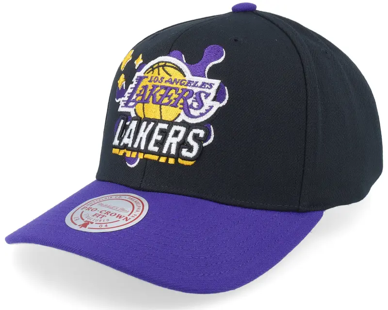 Mitchell & Ness Los Angeles Lakers Groove Drip Pro Black/Purple Adjustable online