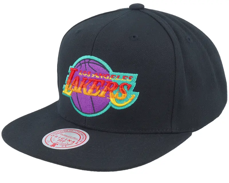 Mitchell & Ness Los Angeles Lakers High Grade Black Snapback online