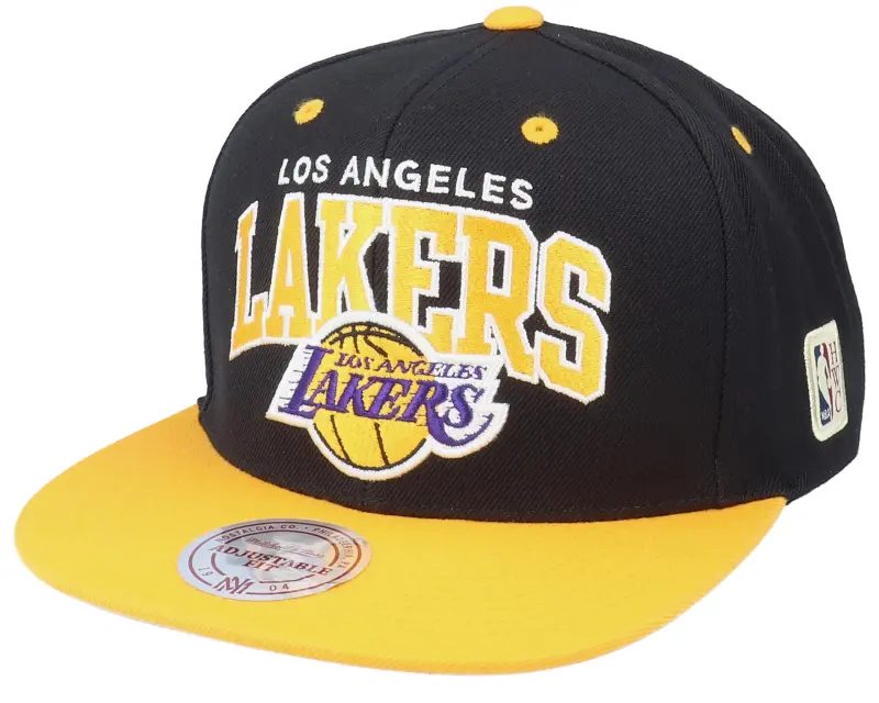 Mitchell & Ness Los Angeles Lakers Hwc Team Arch Black/Yellow Snapback online