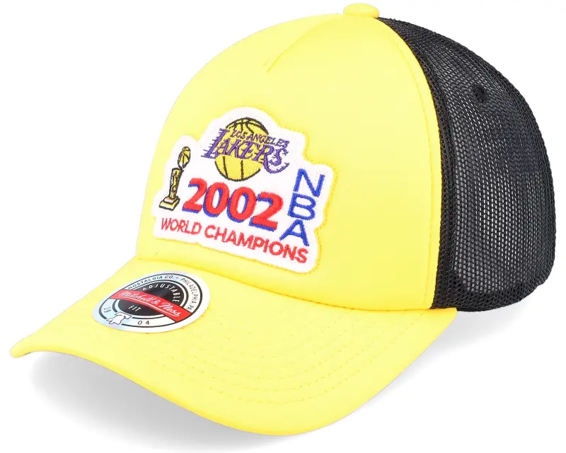 Mitchell & Ness Los Angeles Lakers Los Angeles Lakers Championship Trucker Yellow online
