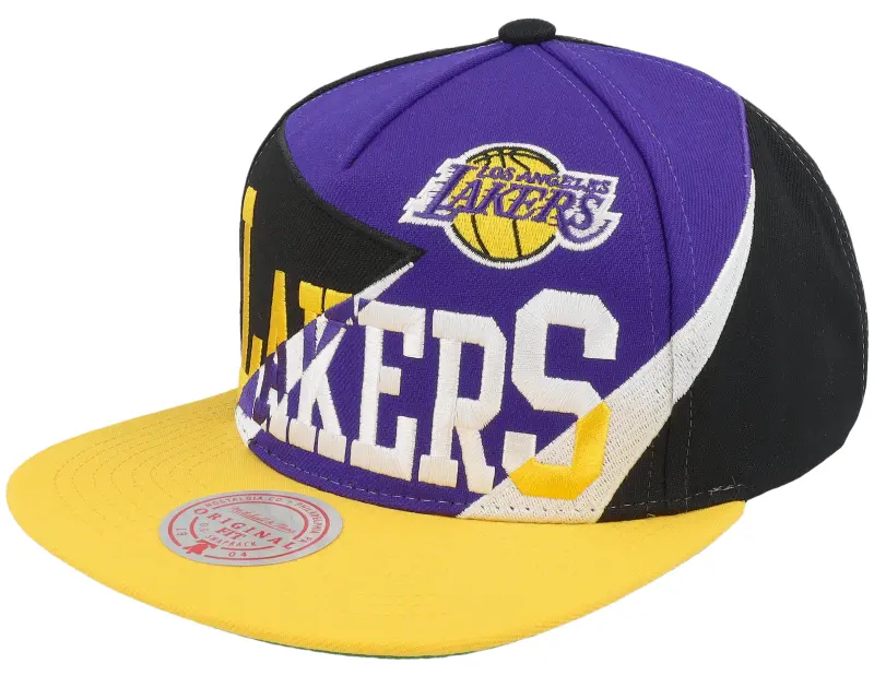 Mitchell & Ness Los Angeles Lakers Multiply Black/Purple Snapback online